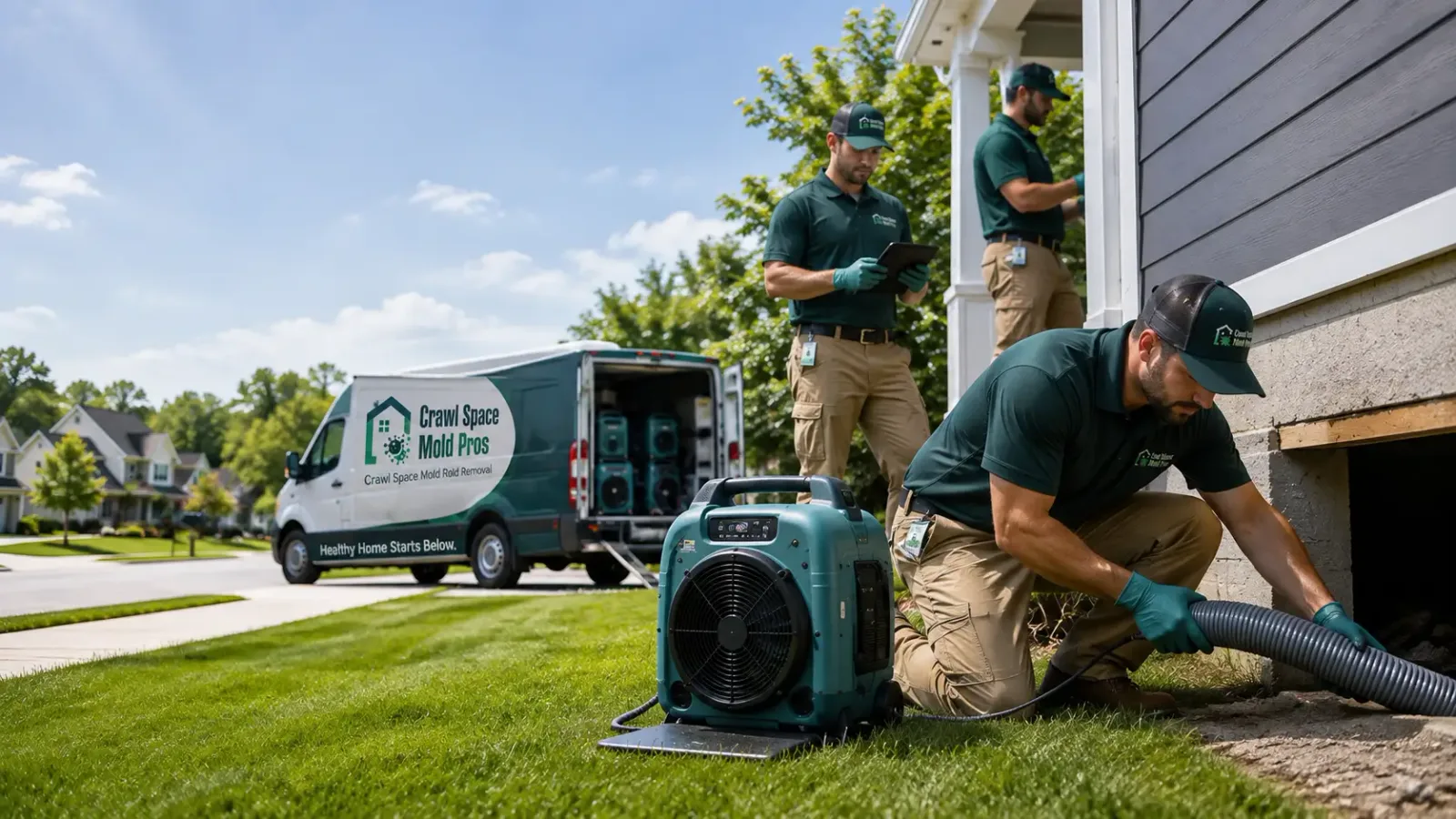Crawl Space Mold Removal in Cedar Valley, UT